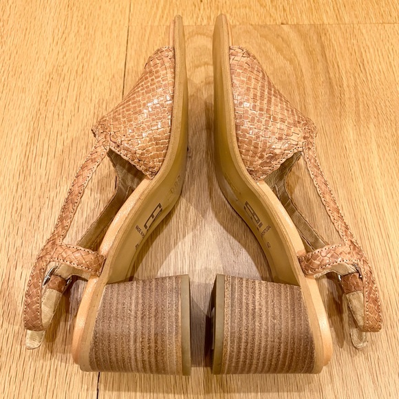 SOLD ❗️Miista London Pavati Almond Woven Leather Sandals 9.5 - Picture 7 of 8